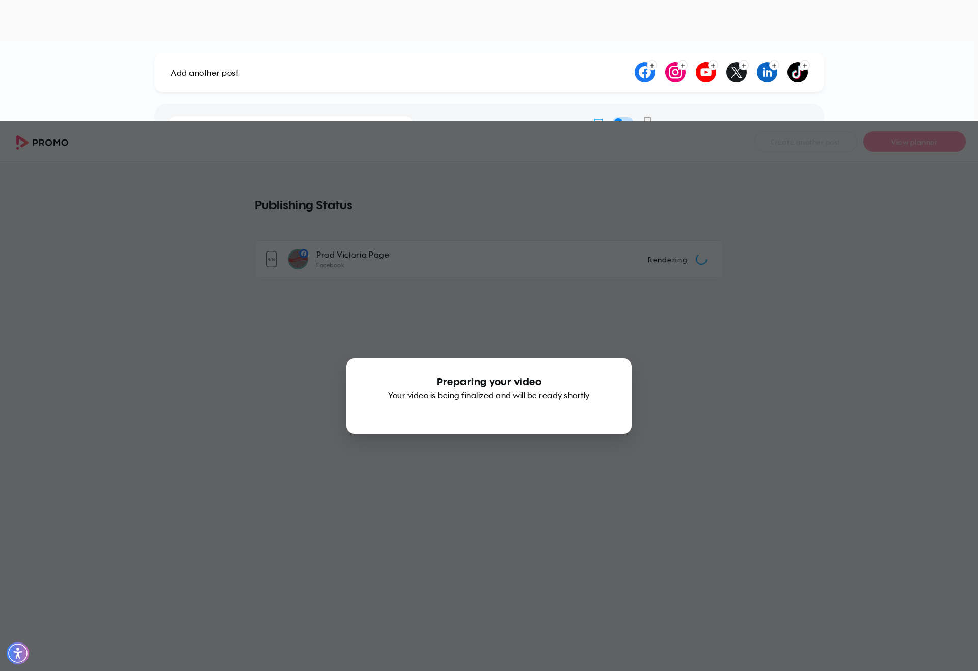 Test failure screenshot
